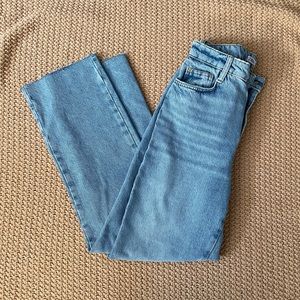 Zara High Rise Five Pocket Jeans
